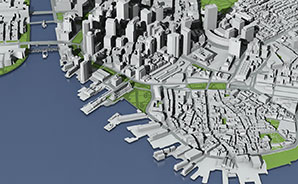 Boston, MA 3D Model
