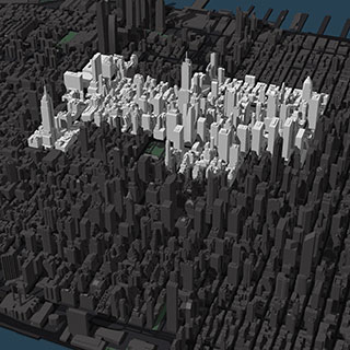 Manhattan 3D Model