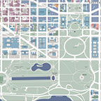 Washington, DC detailed Map