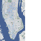 Manhattan detailed map