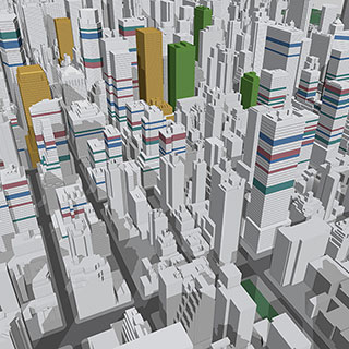 Manhattan 3D model