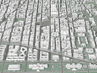 DC, East End Submarket 3D model