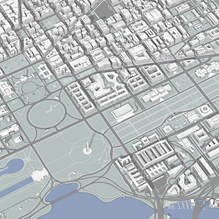 Washington, DC 3D model