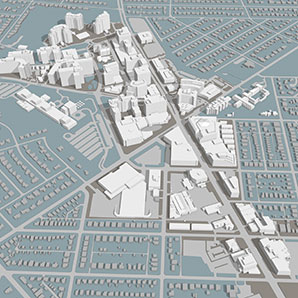 Chevy Chase, MD 3D Model