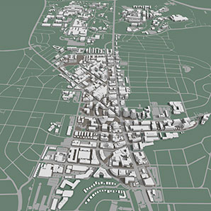 Bethesda, MD 3D Model, 3D Map
