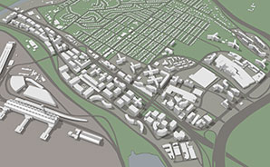 Crystal City, VA 3D Model